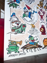 Load image into Gallery viewer, Over The Garden Wall 11x14 Wall Art Print Tattoo Flash Print
