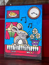 Load image into Gallery viewer, Mouse with Keyboard 5x7 Wall art print
